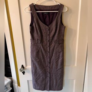 Nanette Lepore Vintage Wool Purple Mini Dress 4